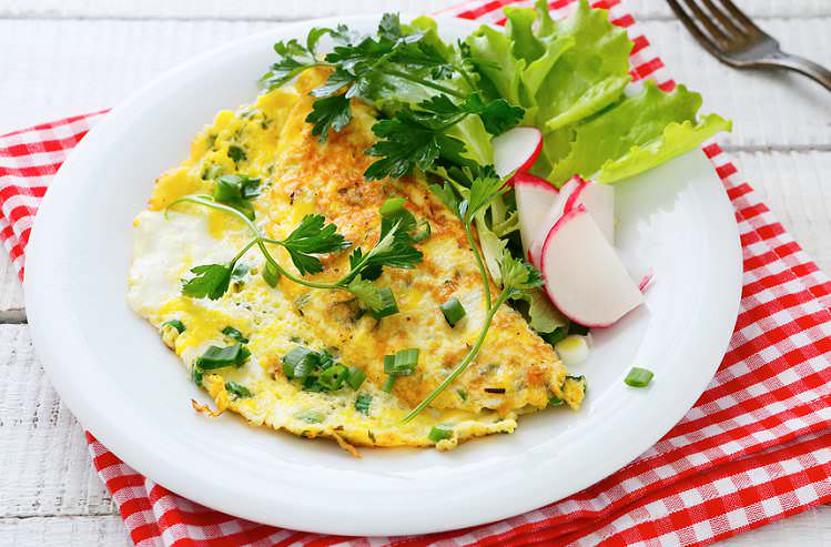 Sebzeli omlet 1 yaş sonrası